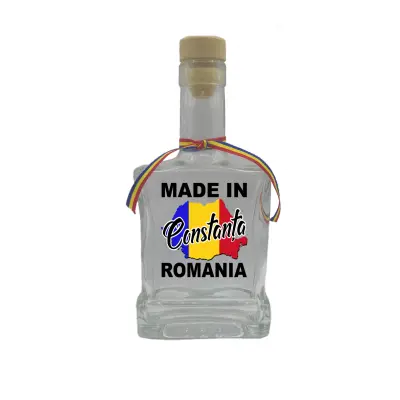 Made in constanta romania, sticla cu mesaj plata, 500 ml, model divgs179 06 14